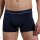 CECEBA Herren Boxershorts, 2er Pack - Long Pants, Unterwäsche, Logo, einfarbig Dunkelblau M