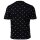 LACOSTE Herren Schlafanzug Set, 2-tlg. - Set Pyjama Loungewear, kurz, Allover Minicroc Print, Rundhals, Jersey Schwarz/Weiß L