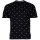 LACOSTE Herren Schlafanzug Set, 2-tlg. - Set Pyjama Loungewear, kurz, Allover Minicroc Print, Rundhals, Jersey Schwarz/Weiß M