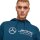 PUMA Herren Hoodie - Motorsport MAPF1 Mercedes Essential Hoodie, Kapuze, Logo Blau M