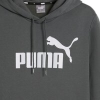 PUMA Herren Hoodie - ESS Big Logo Hoodie FL, Kapuze, Logo Grau L