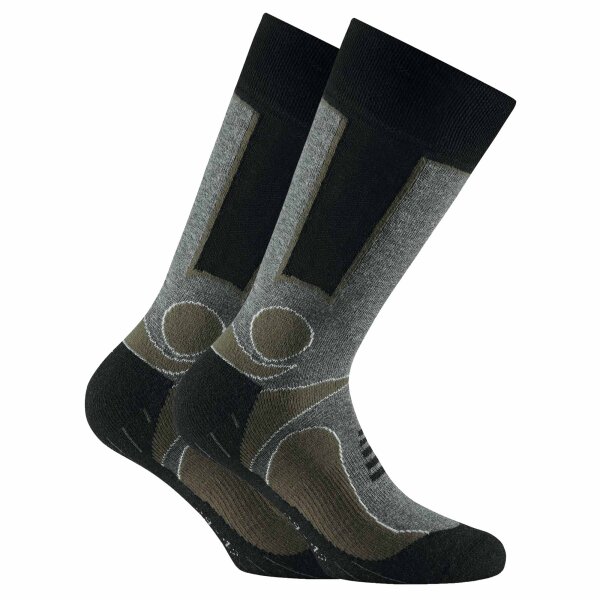 Rohner Basic Unisex Trekking Socks, Pack of 2 - Basic Outdoor Socks, sports socks.