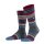 Burlington Mens Socks STRIPE - Stripe pattern, Virgin wool, One Size, 40-46