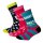 COCKNEY SPANIEL Ladies Socks, 3-Pack - Stockings, Motto, 37-42