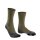 FALKE Mens Socks - Trekking Socks TK2, padding, merino wool mix Olive green 46-48 (11-12.5 UK)