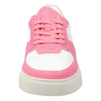 GANT Damen Sneaker - Julice, Schnürschuh, Low, Tennis Style, Leder Weiß/Pink EUR 38