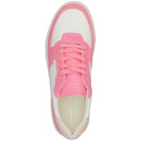 GANT Damen Sneaker - Julice, Schnürschuh, Low, Tennis Style, Leder Weiß/Pink EUR 38
