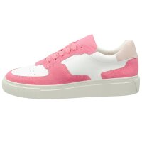 GANT Damen Sneaker - Julice, Schnürschuh, Low, Tennis Style, Leder Weiß/Pink EUR 40
