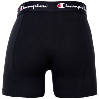Champion Mens Boxershorts, Pack of 2 - Cotton, unicoloured White/Black L (Large)