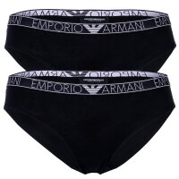 EMPORIO ARMANI Damen Slip, 2er Pack - ESSENTIAL STUDS...