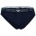 EMPORIO ARMANI Damen Slip, 2er Pack - ESSENTIAL STUDS LOGO, Briefs, Cotton Stretch Blau S