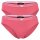 EMPORIO ARMANI Womens briefs, 2-pack - ESSENTIAL STUDS LOGO, Briefs, Cotton Stretch Light Pink S (Small)