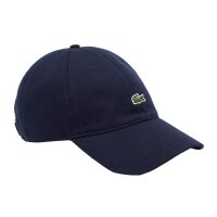 LACOSTE Unisex Cap - Baseball Cap, Baumwolle, Croco Logo, One Size, einfarbig