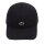 LACOSTE Unisex Cap - Baseball Cap, Baumwolle, Croco Logo, One Size, einfarbig Schwarz
