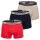 EMPORIO ARMANI mens trunks, 3-pack - CORE LOGOBAND, boxer shorts, stretch cotton