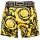 VERSACE Mens Long Boxer - TOPEKA, Trunk, Stretch Cotton, Barocco Pattern Black/Gold 3XL (XXX-Large)