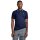 G-STAR mens polo shirt - Dunda Slim Stripe Polo, button placket, organic cotton Dark Blue S (Small)