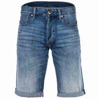 G-STAR Herren Jeansshorts - 3301 Short, kurze Hose, Denim, Baumwolle Blau 29W