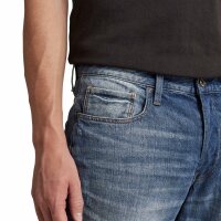 G-STAR Herren Jeansshorts - 3301 Short, kurze Hose, Denim, Baumwolle Blau 29W