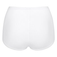 Sloggi Womens Maxi Briefs, 4-Pack - Basic+ Mixi C4P, Underwear, Cotton, Lace, Logo, solid color White/Black/Brown/Grey 5XL (XXXXX-Large)