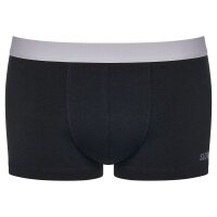 Sloggi mens boxer shorts, 6-pack - hipster, GO ABC 2.0, cotton, single-coloured Black S (Small)