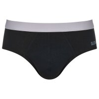 Sloggi Herren Slips 6er Pack - Brief GO ABC 2.0, Unterhosen, Baumwolle Schwarz M