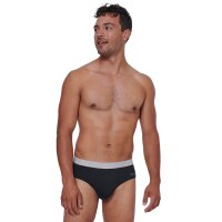 Sloggi mens briefs 6-pack - Brief GO ABC 2.0, pants, cotton Black M (Medium)