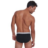 Sloggi Herren Slips 6er Pack - Brief GO ABC 2.0, Unterhosen, Baumwolle Schwarz S