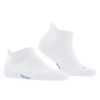 FALKE Unisex Sneakersocken - Cool Kick, Socken, Polyester, einfarbig, kurz  Weiß 35-36