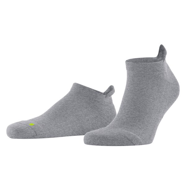 FALKE Unisex Sneaker Socks - Cool Kick, Socks, Polyester, single-colored, short  Light gray 42-43
