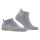 FALKE Unisex Sneaker Socks - Cool Kick, Socks, Polyester, single-colored, short  Light gray 42-43