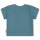Steiff Baby T-Shirt - Basic, Kurzarm, Teddy-Applikation, Cotton Stretch, uni Mittelblau (Bluestone) 74