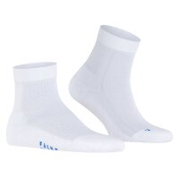 FALKE Unisex Socken - Cool Cick, Polyester, einfarbig Weiß 35-36