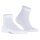 FALKE Unisex Socks - Cool Cick, Polyester, single color White 35-36