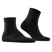 FALKE Unisex Socken - Cool Cick, Polyester, einfarbig Schwarz 39-41