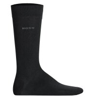 BOSS Herren Socken, 10er Pack - Kurzsocken, Baumwolle, Multipack, einfarbig Schwarz 43-46