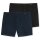 SCHIESSER Mens Boxer Shorts, 2-pack - Jersey Shorts, Cotton, Solid Color