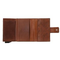 JOOP! Herren Geldbörse - E-Cage, Loreto C-Three sv8, 7x10,5x2,5 (HxBxT) Braun