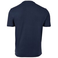 EMPORIO ARMANI Mens Pyjama Set 2-piece - ENDURANCE, Round Neck, Short, Stretch Cotton Navy M (Medium)
