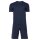 EMPORIO ARMANI Mens Pyjama Set 2-piece - ENDURANCE, Round Neck, Short, Stretch Cotton Navy M (Medium)