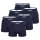 s.Oliver Herren Boxershorts, 6er Pack - Boxerbrief, Baumwoll-Stretch Marine M