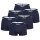 s.Oliver Herren Boxershorts, 6er Pack - Trunks, Hipsters, Baumwoll-Stretch Marine M