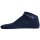EMPORIO ARMANI Herren Sneakersocken, 3er Pack - CASUAL COTTON, Logo Marine/Nude/Blau 44-47