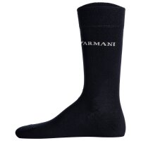 EMPORIO ARMANI Mens Socks, 3 Pack - CASUAL, Short Socks, One Size
 Black 40-45