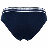 EMPORIO ARMANI Damen Slip, 2er Pack - ICON LOGOBAND, Briefs, Cotton Stretch Marine S