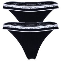 EMPORIO ARMANI womens thong, 2-pack - ICON LOGOBAND,...