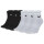NIKE Unisex 6-Pack Sports Socks - Everyday, Lightweight No Show Ankle, unicoloured
