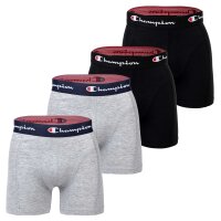 Champion mens boxer shorts, 4-pack - cotton, logo...