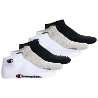 Champion unisex socks, pack of 6 - quarter socks, basic,...