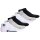 Champion unisex socks, pack of 6 - quarter socks, basic, logo Black/White/Grey EU 43-46 (UK 9-11)